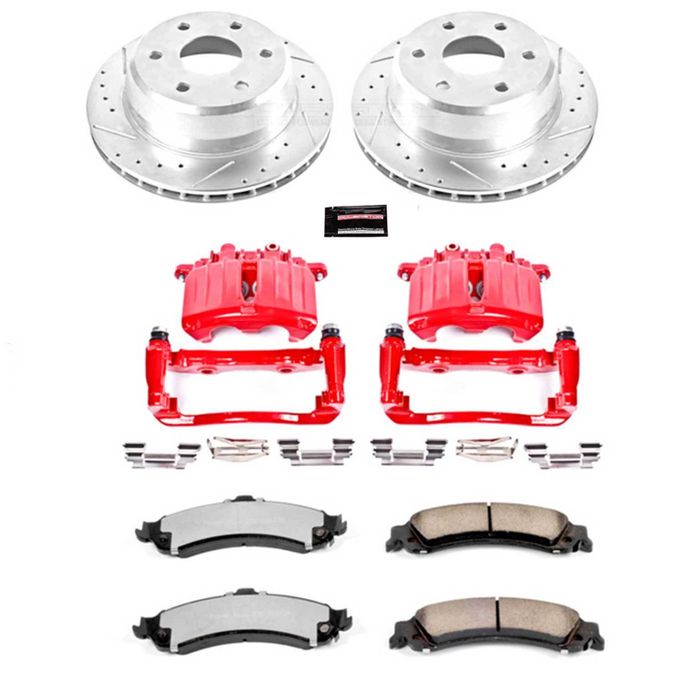 PWR-KC2046-36, PowerStop Z36 Truck and Tow Brake Upgrade Kits with Calipers KC2046-36 في الإمارات العربية المتحدة, دبي. Condition - new. Price ⁦2,660 AED⁩. Photo, seller contacts | AUTO.AE