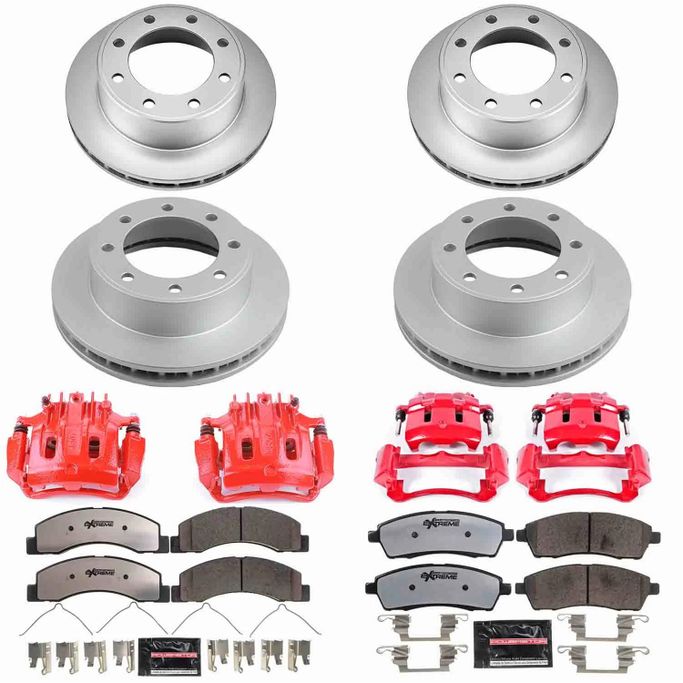 PWR-CPC1906A-36, PowerStop Z36 Truck and Tow Evolution GEOMET Coated Brake Upgrade Kits with Calipers for 2000-2004 F-350 SUPER DUTY, F-250 SUPER DUTY, 2000-2005 EXCURSION - CPC1906A-36 in UAE, Dubai. Condition - new. Price ⁦5,320 AED⁩. Photo, seller contacts | AUTO.AE