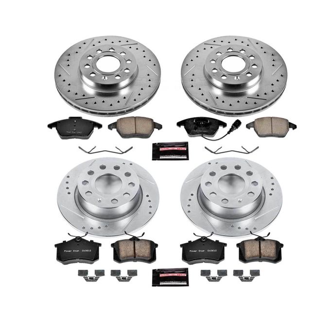 PWR-K5749, PowerStop Z23 Evolution Sport Brake Upgrade Kits for 2010-2013 A3, 2013-2019 BEETLE, 2012-2018 JETTA - K5749 в ОАЭ, Дубай. Состояние - новое. Цена 1 520 AED. Фото, контакты продавца | AUTO.AE