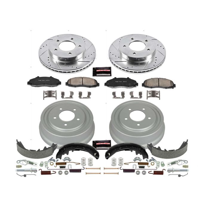 PWR-K15177DK, PowerStop Z23 Evolution Sport Disc and Drum Brake Upgrade Kits for 1997-2002 F-150 - K15177DK в ОАЭ, Дубай. Состояние - новое. Цена ⁦2 090 AED⁩. Фото, контакты продавца | AUTO.AE