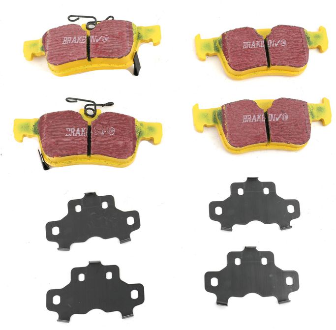 EBC-DP42402R, EBC Yellowstuff Brake Pads for 2017-2026 CIVIC, 2024-2026 INTEGRA - DP42402R in UAE, Dubai. Condition - new. Price 720 AED. Photo, seller contacts | AUTO.AE