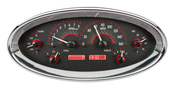 DAK-VHX-1017-C-R, Dakota Digital VHX Series Elliptical Analog Gauge Kits VHX-1017-C-R в ОАЭ, Дубай. Состояние - новое. Цена ⁦4 520 AED⁩. Фото, контакты продавца | AUTO.AE