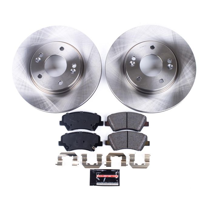 PWR-KOE6503, PowerStop Z17 Evolution Plus Stock Replacement Brake Kits KOE6503 в ОАЭ, Дубай. Состояние - новое. Цена 620 AED. Фото, контакты продавца | AUTO.AE