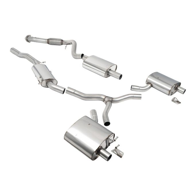 SSXAU1110, MILLTEK SSXAU1110 Cat-Back Exhaust (No Tips) for AUDI A4 2.0 TFSI Quattro NAS (B9.5) Non-OPF 2021- في الإمارات العربية المتحدة, دبي. Condition - new. Price ⁦10,080 AED⁩. Photo, seller contacts | AUTO.AE