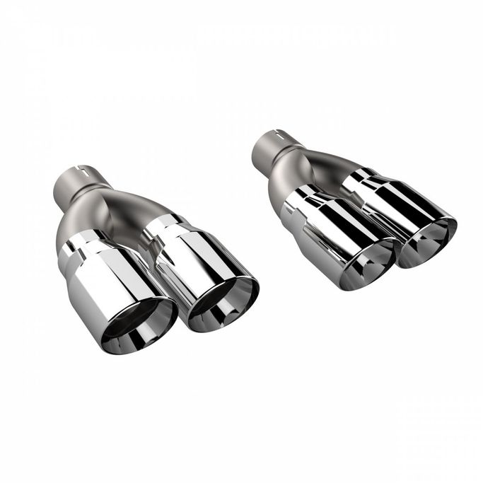QTP-430015T, Quick Time Performance  Round, Polished 2.50 Inch Exhaust Tip 430015T in UAE, Dubai. Condition - new. Price 1,320 AED. Photo, seller contacts | AUTO.AE