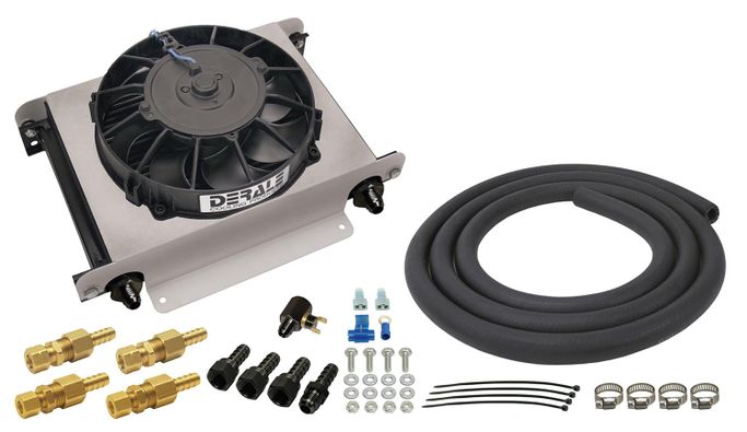 DER-13960, Derale Hyper-Cool Remote Fluid Coolers with Fan Kits 13960 в ОАЭ, Дубай. Состояние - новое. Цена 2 350 AED. Фото, контакты продавца | AUTO.AE