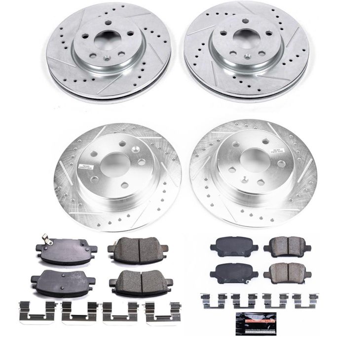 PWR-K7561, PowerStop Z23 Evolution Sport Brake Upgrade Kits K7561 في الإمارات العربية المتحدة, دبي. Condition - new. Price 1,350 AED. Photo, seller contacts | AUTO.AE