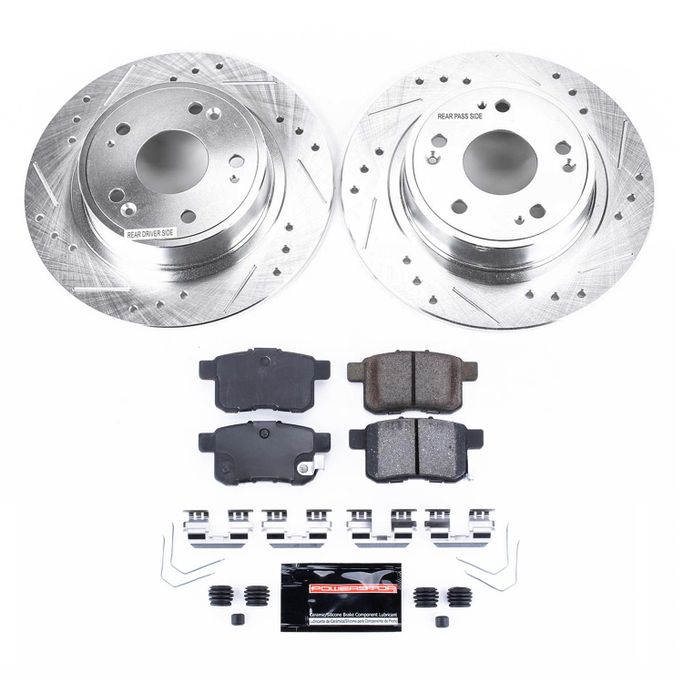 PWR-K5368, PowerStop Z23 Evolution Sport Brake Upgrade Kits for 2011-2017 ACCORD, 2011-2014 TSX - K5368 في الإمارات العربية المتحدة, دبي. Condition - new. Price ⁦630 AED⁩. Photo, seller contacts | AUTO.AE