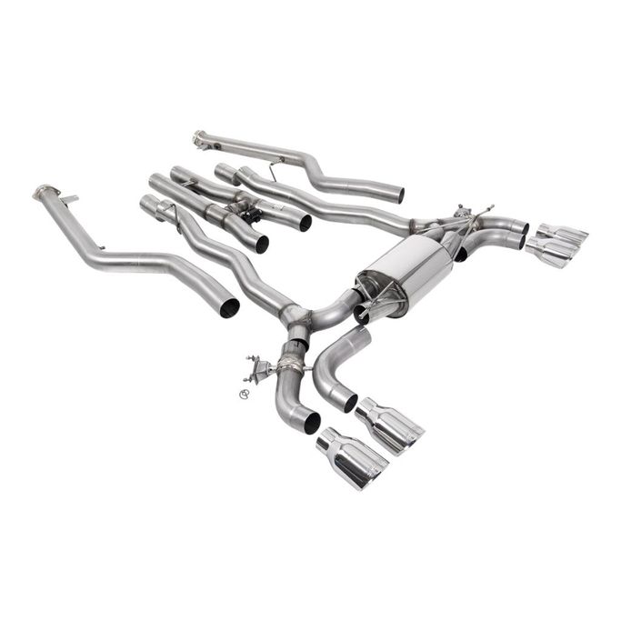SSXBM1227, MILLTEK SSXBM1227 Cat-Back Exhaust, 3.15" (Polished GT-100 Trims) for BMW M5 / M5 Competition LCI (F90) OPF/GPF في الإمارات العربية المتحدة, دبي. Condition - new. Price ⁦27,690 AED⁩. Photo, seller contacts | AUTO.AE