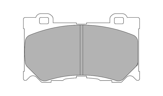 FCP4172H, FERODO FCP4172H Front Brake Pads DS2500 for NISSAN 370Z / INFINITI FX50 в ОАЭ, Дубай. Состояние - новое. Цена ⁦1 660 AED⁩. Фото, контакты продавца | AUTO.AE