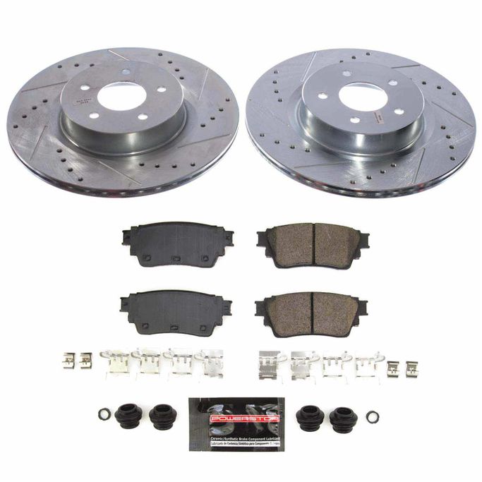 PWR-K9219, PowerStop Z23 Evolution Sport Brake Upgrade Kits for 2022-2024 PATHFINDER, QX60 - K9219 in UAE, Dubai. Condition - new. Price ⁦690 AED⁩. Photo, seller contacts | AUTO.AE