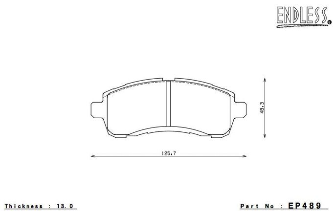 EP489SSY, ENDLESS EP489SSY Front brake pads MAZDA DEMIO DEJFS/DE3FS в ОАЭ, Дубай. Состояние - новое. Цена 720 AED. Фото, контакты продавца | AUTO.AE