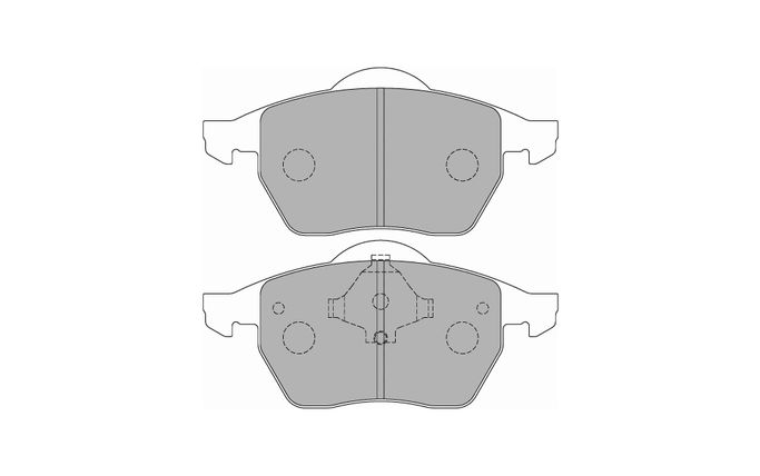 FCP590H, FERODO FCP590H Front Brake Pads DS2500 for AUDI A4 (B5) / A6 (C4) в ОАЭ, Дубай. Состояние - новое. Цена 1 550 AED. Фото, контакты продавца | AUTO.AE