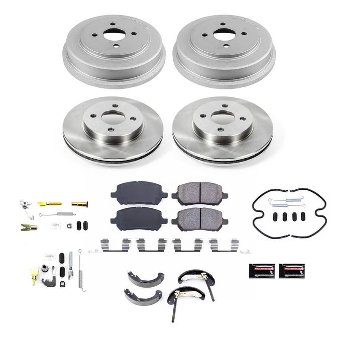 PWR-KOE15520DK, PowerStop Autospecialty Stock Replacement Disc and Drum Brake Kits for 2005-2008 COBALT, 2007-2008 G5, 2005-2007 ION - KOE15520DK в ОАЭ, Дубай. Состояние - новое. Цена ⁦1 400 AED⁩. Фото, контакты продавца | AUTO.AE