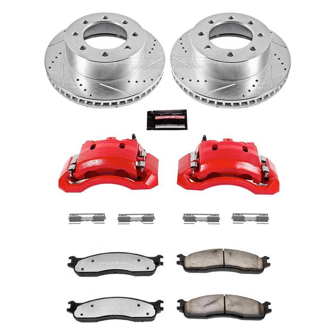 PWR-KC2203-36, PowerStop Z36 Truck and Tow Brake Upgrade Kits with Calipers for 2003-2008 RAM 3500, RAM 2500, 2006-2008 RAM 1500 - KC2203-36 в ОАЭ, Дубай. Состояние - новое. Цена ⁦3 760 AED⁩. Фото, контакты продавца | AUTO.AE