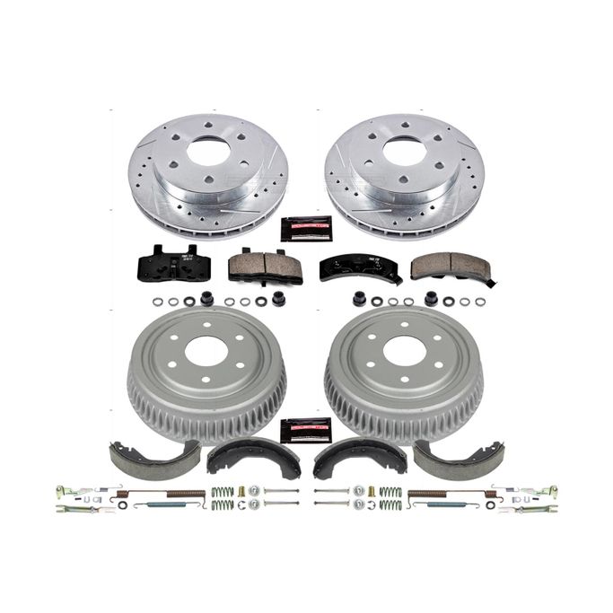 PWR-K15136DK, PowerStop Z23 Evolution Sport Disc and Drum Brake Upgrade Kits for 1992-1994 BLAZER, 1988-1999 K1500, 1995-1999 TAHOE - K15136DK في الإمارات العربية المتحدة, دبي. Condition - new. Price ⁦2,140 AED⁩. Photo, seller contacts | AUTO.AE