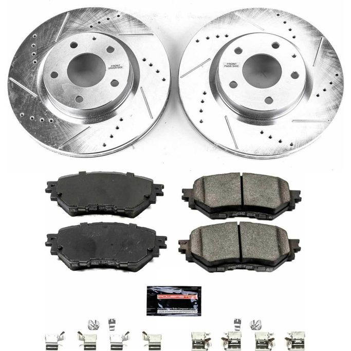 PWR-K7517, PowerStop Z23 Evolution Sport Brake Upgrade Kits for 2017-2018 3 - K7517 في الإمارات العربية المتحدة, دبي. Condition - new. Price 1,020 AED. Photo, seller contacts | AUTO.AE