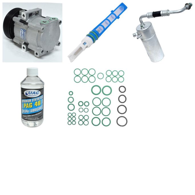 UAC-KT4157, Universal Air Conditioner Compressor Kits for 1997-1998 F-150, 1997 F-250 - KT 4157 in UAE, Dubai. Condition - new. Price ⁦910 AED⁩. Photo, seller contacts | AUTO.AE