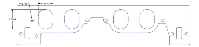 FOG-8033, Flatout Gaskets Intake Gaskets 8033 в ОАЭ, Дубай. Состояние - новое. Цена 150 AED. Фото, контакты продавца | AUTO.AE