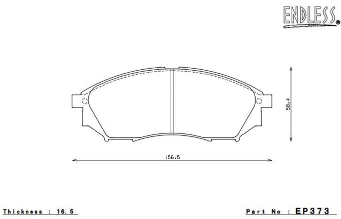 EP373MA45B, ENDLESS EP373MA45B Brake pads INFINITI EX35/FX35/FX45/G35 RWD/AWD/G37 AWD/RWD/M45/M35/M56 في الإمارات العربية المتحدة, دبي. Condition - new. Price ⁦1,900 AED⁩. Photo, seller contacts | AUTO.AE