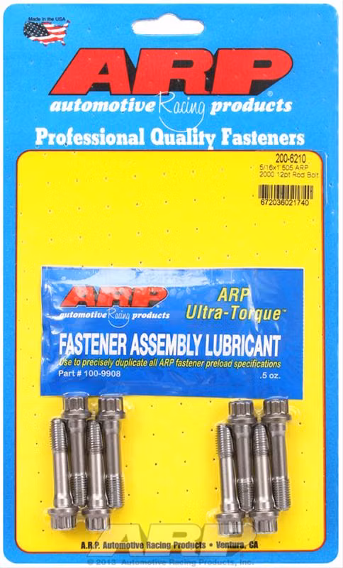 ARP-200-6210, ARP Pro Series Connecting Rod Bolts 200-6210 в ОАЭ, Дубай. Состояние - новое. Цена ⁦330 AED⁩. Фото, контакты продавца | AUTO.AE