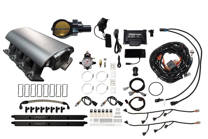 FIF-73122DBWBB, FiTech Ultimate Rebel LS 500 HP EFI Fuel Injection Systems 73122DBWBB в ОАЭ, Дубай. Состояние - новое. Цена 11 130 AED. Фото, контакты продавца | AUTO.AE