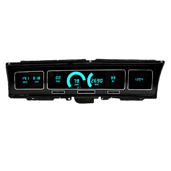 IZL-DP1208T, Intellitronix 1968 Impala/Caprice Digital Direct-Fit Instrument Clusters for 1968 BISCAYNE, CAPRICE, IMPALA - DP1208T في الإمارات العربية المتحدة, دبي. Condition - new. Price ⁦2,070 AED⁩. Photo, seller contacts | AUTO.AE