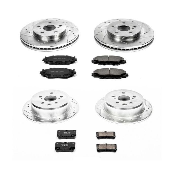 PWR-K2407, PowerStop Z23 Evolution Sport Brake Upgrade Kits for 2006-2013 IS250 - K2407 في الإمارات العربية المتحدة, دبي. Condition - new. Price ⁦1,620 AED⁩. Photo, seller contacts | AUTO.AE