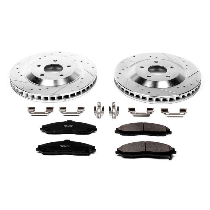 PWR-K1559, PowerStop Z23 Evolution Sport Brake Upgrade Kits for 1997-2004 CORVETTE, 2004-2009 XLR - K1559 в ОАЭ, Дубай. Состояние - новое. Цена ⁦1 130 AED⁩. Фото, контакты продавца | AUTO.AE