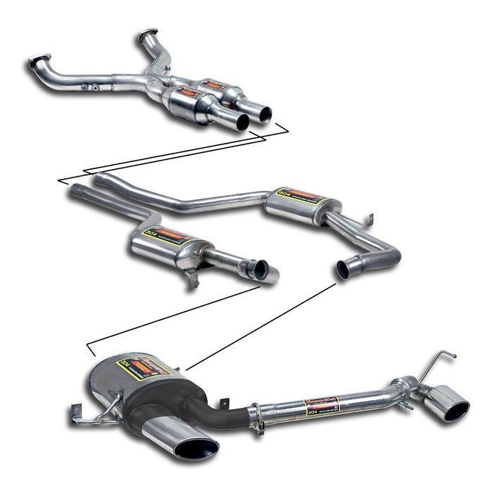 242930, SUPERSPRINT 242930 Exhaust System for PORSCHE 928 in UAE, Dubai. Condition - new. Price 29,130 AED. Photo, seller contacts | AUTO.AE