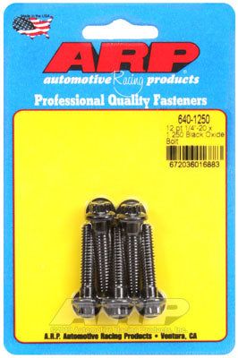640-1250, ARP 640-1250 SAE Bolt Kit 1/4-20 x 1.250 12pt black oxide bolts في الإمارات العربية المتحدة, دبي. Condition - new. Price 170 AED. Photo, seller contacts | AUTO.AE
