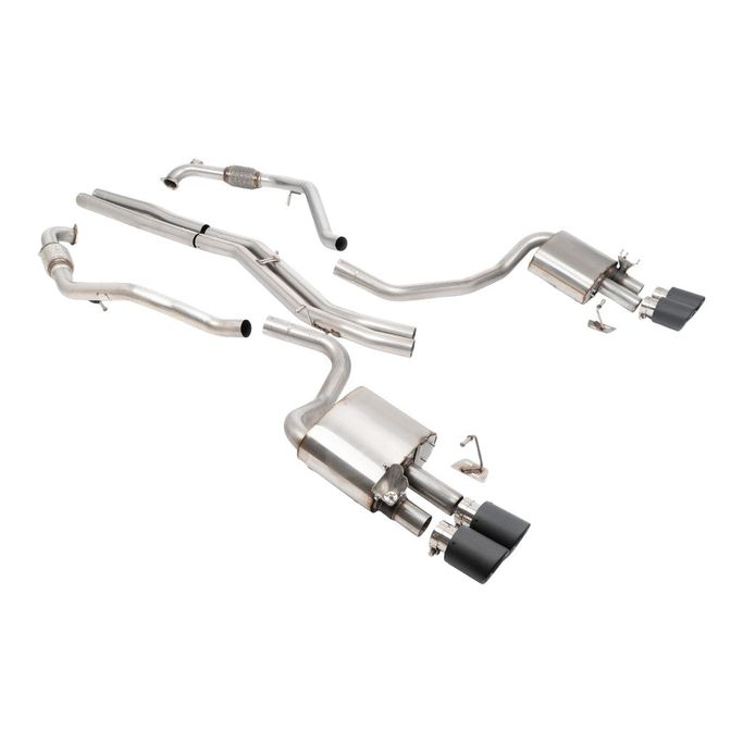 SSXAU1205, MILLTEK SSXAU1205 Cat-Back Exhaust, 2.5'' (Quad JET-100 Carbon Trims) for AUDI S5 Sportback RHD (B9) 2017- في الإمارات العربية المتحدة, دبي. Condition - new. Price ⁦18,070 AED⁩. Photo, seller contacts | AUTO.AE