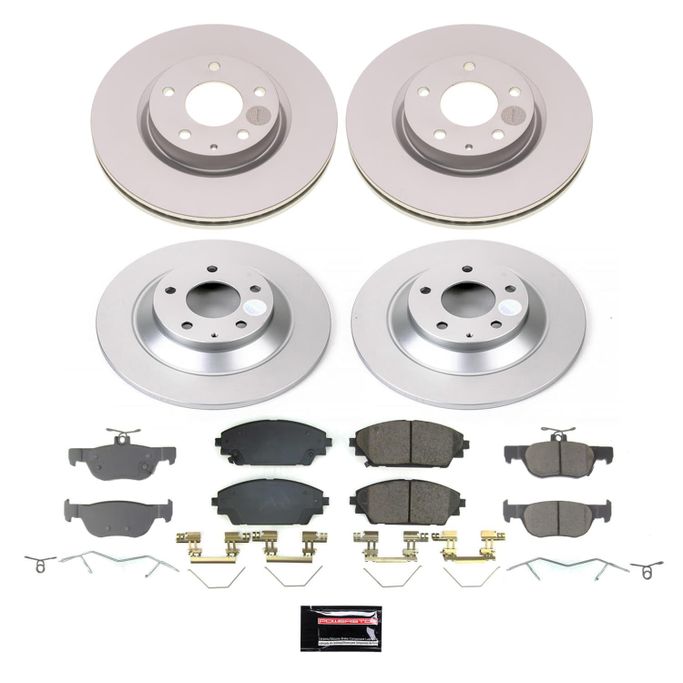 PWR-CRK9137, PowerStop Z17 Evolution Plus GEOMET Coated Brake Kits for 2020-2023 CX-30 - CRK9137 в ОАЭ, Дубай. Состояние - новое. Цена 1 340 AED. Фото, контакты продавца | AUTO.AE