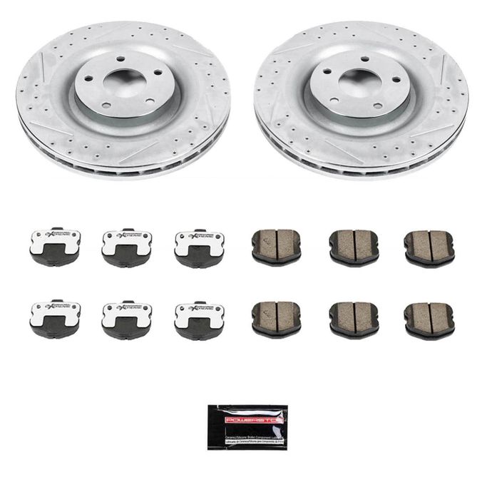 PWR-K1444-26, PowerStop Z26 Street Warrior Brake Upgrade Kits for 2006-2013 CORVETTE - K1444-26 в ОАЭ, Дубай. Состояние - новое. Цена ⁦2 330 AED⁩. Фото, контакты продавца | AUTO.AE