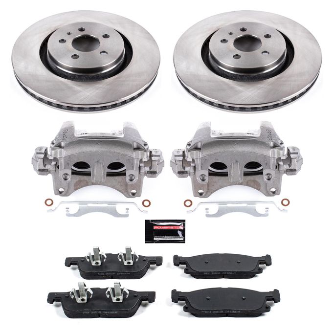 PWR-KCOE7143, PowerStop Z17 Evolution Plus Stock Replacement Brake Kits with Calipers for 2015-2020 EDGE, 2016-2018 MKX, 2019-2021 NAUTILUS - KCOE7143 in UAE, Dubai. Condition - new. Price 1,720 AED. Photo, seller contacts | AUTO.AE