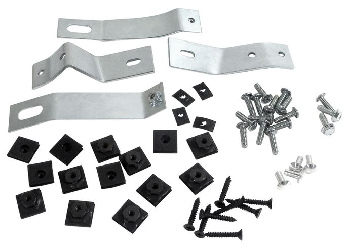 MMU-45518, CA Side Exhaust Cover Mounting Kits for 1965-1967 CORVETTE - 45518 in UAE, Dubai. Condition - new. Price ⁦480 AED⁩. Photo, seller contacts | AUTO.AE
