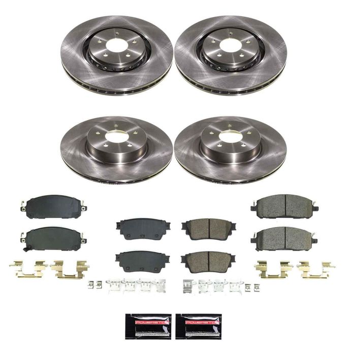 PWR-KOE9236, PowerStop Z17 Evolution Plus Stock Replacement Brake Kits for 2022-2024 PATHFINDER, QX60 - KOE9236 في الإمارات العربية المتحدة, دبي. Condition - new. Price 1,440 AED. Photo, seller contacts | AUTO.AE