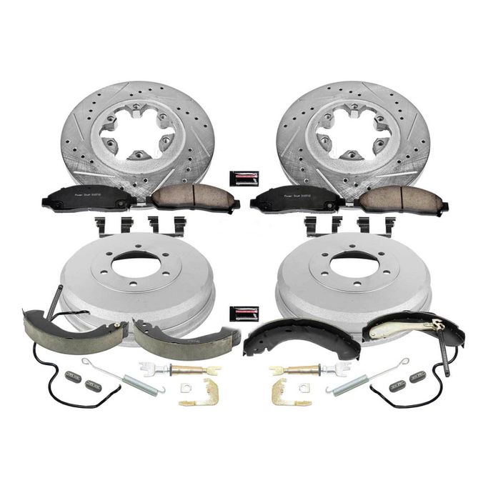 PWR-K15236DK, PowerStop Z23 Evolution Sport Disc and Drum Brake Upgrade Kits K15236DK in UAE, Dubai. Condition - new. Price 2,190 AED. Photo, seller contacts | AUTO.AE