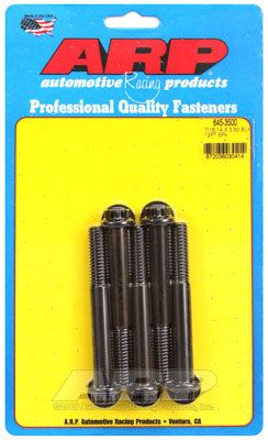 645-3500, ARP 645-3500 SAE Bolt Kit 7/16-14 X 3.500 12pt 1/2 wrenching black oxide bolts в ОАЭ, Дубай. Состояние - новое. Цена 250 AED. Фото, контакты продавца | AUTO.AE