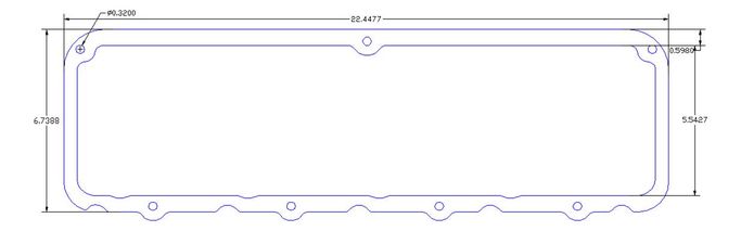 FOG-6021-4, Flatout Gaskets Valve Cover Gaskets 6021.4 في الإمارات العربية المتحدة, دبي. Condition - new. Price 350 AED. Photo, seller contacts | AUTO.AE