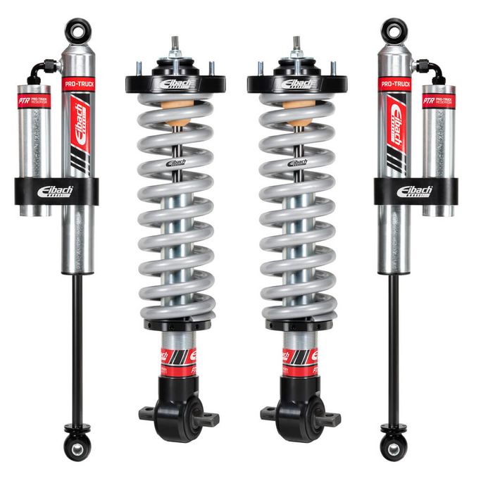 E86-23-032-02-22, EIBACH E86-23-032-02-22 Pair of Front Coilovers And Rear Reservoir Shocks Pro-Truck for CHEVROLET Silverado 1500 / GMC Sierra 1500 2014-2018 in UAE, Dubai. Condition - new. Price ⁦7,670 AED⁩. Photo, seller contacts | AUTO.AE