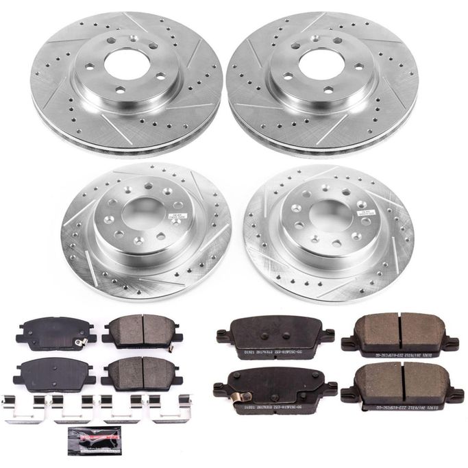 PWR-K7567, PowerStop Z23 Evolution Sport Brake Upgrade Kits for 2016-2020 MALIBU - K7567 في الإمارات العربية المتحدة, دبي. Condition - new. Price ⁦1,750 AED⁩. Photo, seller contacts | AUTO.AE