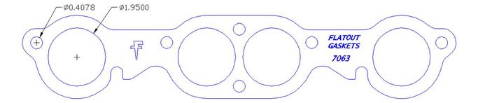 FOG-7063C, Flatout Gaskets Amored RCC Header Gaskets 7063C в ОАЭ, Дубай. Состояние - новое. Цена 370 AED. Фото, контакты продавца | AUTO.AE