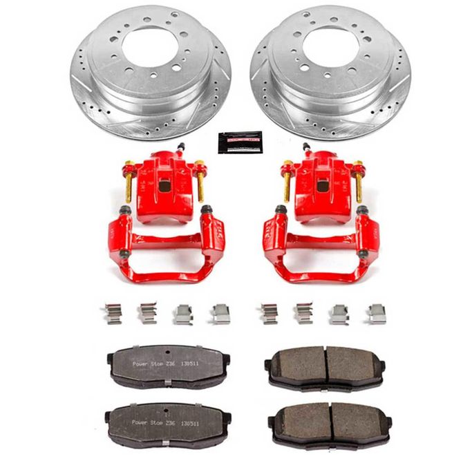 PWR-KC3073-36, PowerStop Z36 Truck and Tow Brake Upgrade Kits with Calipers for 2008-2015 SEQUOIA, 2007-2015 TUNDRA - KC3073-36 في الإمارات العربية المتحدة, دبي. Condition - new. Price ⁦2,180 AED⁩. Photo, seller contacts | AUTO.AE