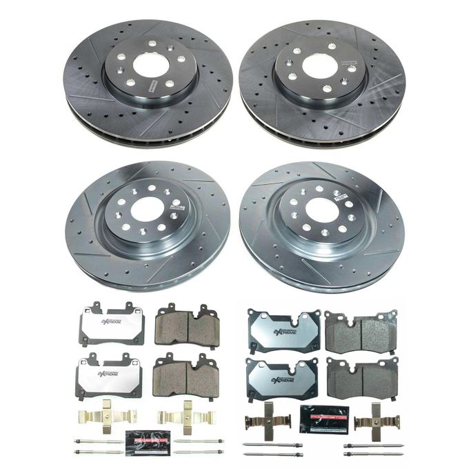 PWR-K8527-26, PowerStop Z26 Street Warrior Brake Upgrade Kits for 2020-2024 CORVETTE - K8527-26 في الإمارات العربية المتحدة, دبي. Condition - new. Price ⁦2,860 AED⁩. Photo, seller contacts | AUTO.AE