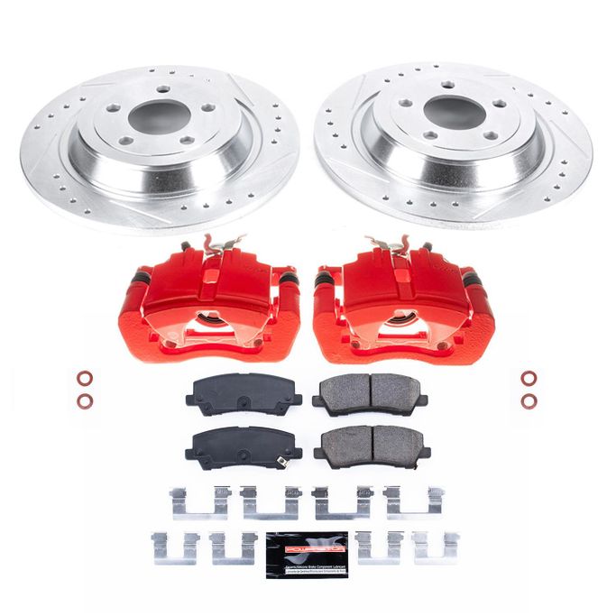 PWR-KC6813, PowerStop Z23 Evolution Sport Brake Upgrade Kits with Calipers for 2015-2019 MUSTANG - KC6813 в ОАЭ, Дубай. Состояние - новое. Цена ⁦2 320 AED⁩. Фото, контакты продавца | AUTO.AE