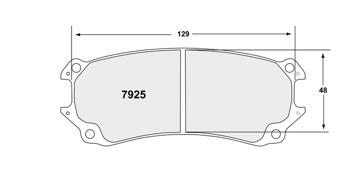 7925.12.30.44, PFC 7925.12.30.44 Brake pads RACE 12 CMPD 30MM rear PORSCHE 991 GT3R ZR77 PFC في الإمارات العربية المتحدة, دبي. Condition - new. Price ⁦4,370 AED⁩. Photo, seller contacts | AUTO.AE