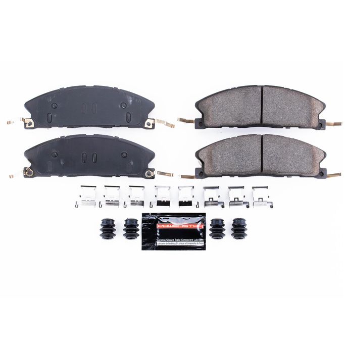 PWR-Z23-1611, PowerStop Z23 Evolution Sport Brake Pads and Hardware Kits Z23-1611 в ОАЭ, Дубай. Состояние - новое. Цена 350 AED. Фото, контакты продавца | AUTO.AE
