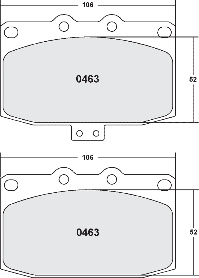 0463.97.15.44, PFC 0463.97.15.44 Front Brake Pads for MAZDA RX7 (97 Compound, 15mm) in UAE, Dubai. Condition - new. Price 2,130 AED. Photo, seller contacts | AUTO.AE