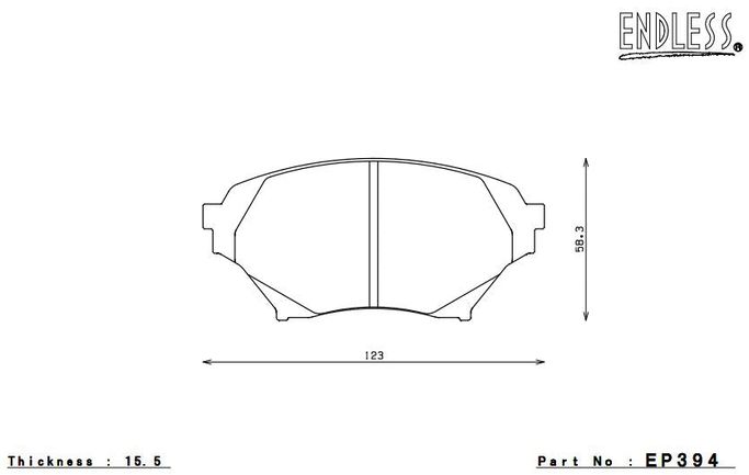 EP394MA45B, ENDLESS EP394MA45B Front brake pads MAZDA MX-5 Miata (02-05) في الإمارات العربية المتحدة, دبي. Condition - new. Price 1,900 AED. Photo, seller contacts | AUTO.AE